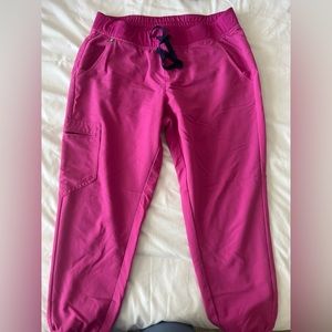 women's Electric Orchid Zamora™ - Petite Jogger Scrub Pants - L - Petite